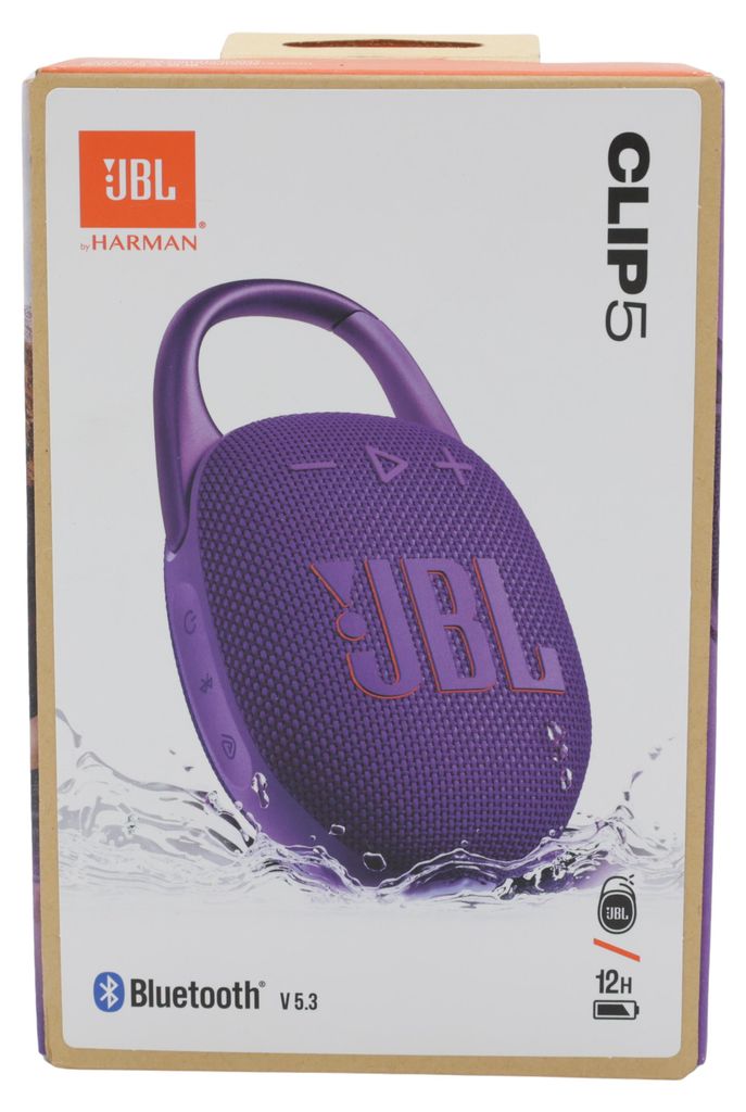 JBL Bluetooth Lautsprecher Clip 5 purple Produktbild 