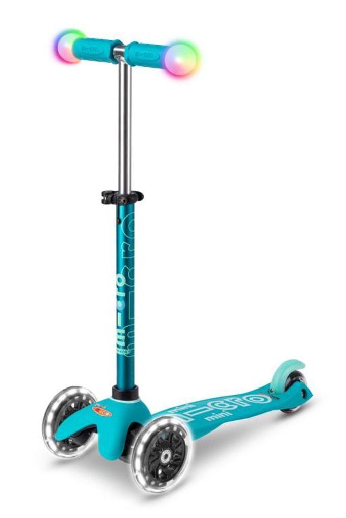 Micro Kinderroller | ab 2 Jahren | Mini Micro Deluxe Magic LED