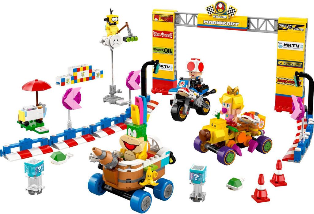 LEGO Super Mario : Mario Kart - Baby Peach & Grand Image du produit 
