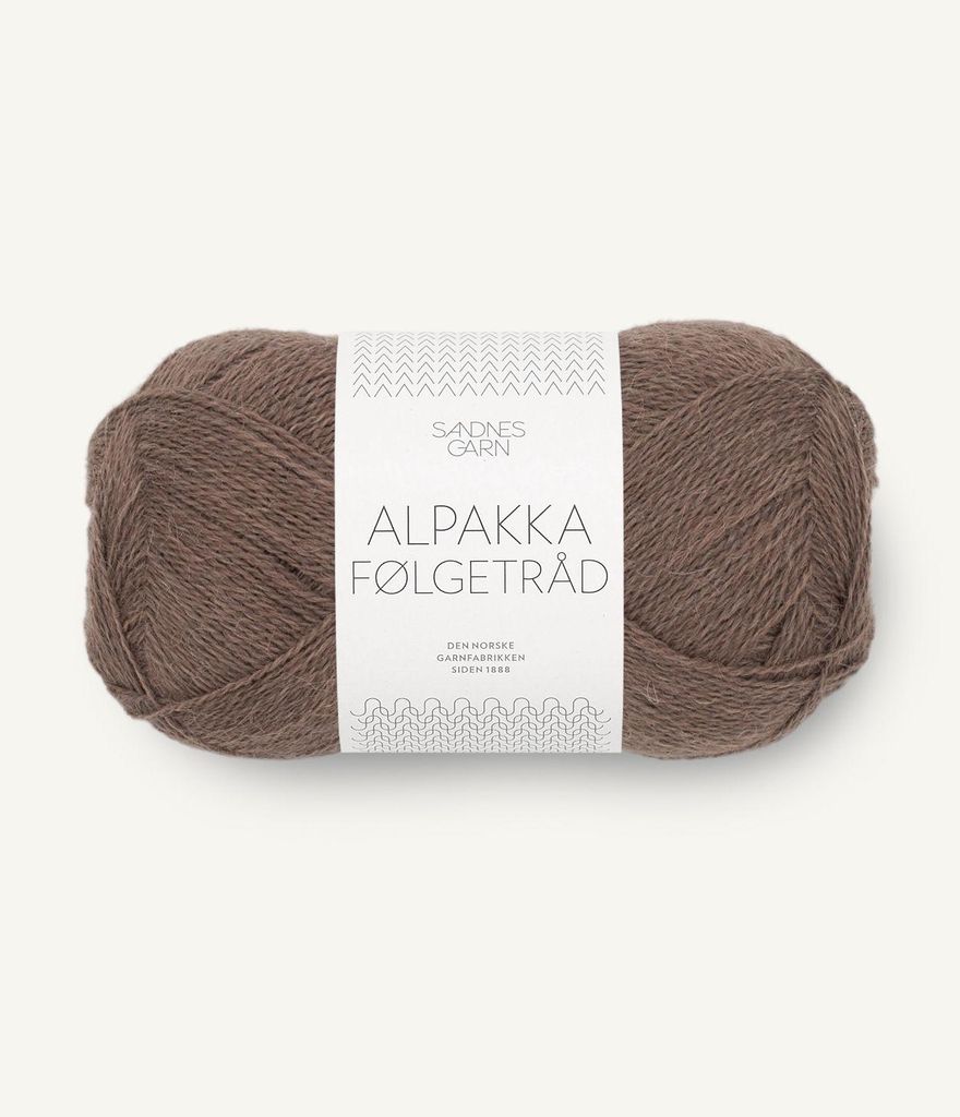 Alpakka Folgetrad col. 3161 acorn ca. 400 m 50 g