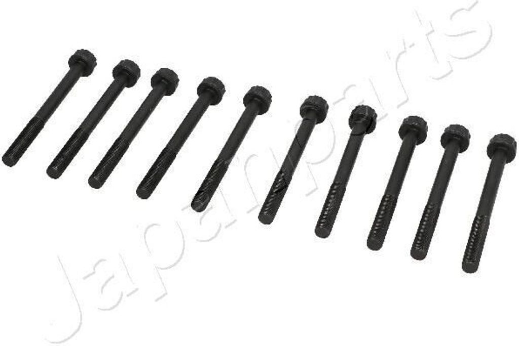 JAPANPARTS Zylinderkopfschraube Zylinderschraube BL-K02 für HYUNDAI TERRACAN (HP) für KIA CARNIVAL II (GQ) 131,5mm