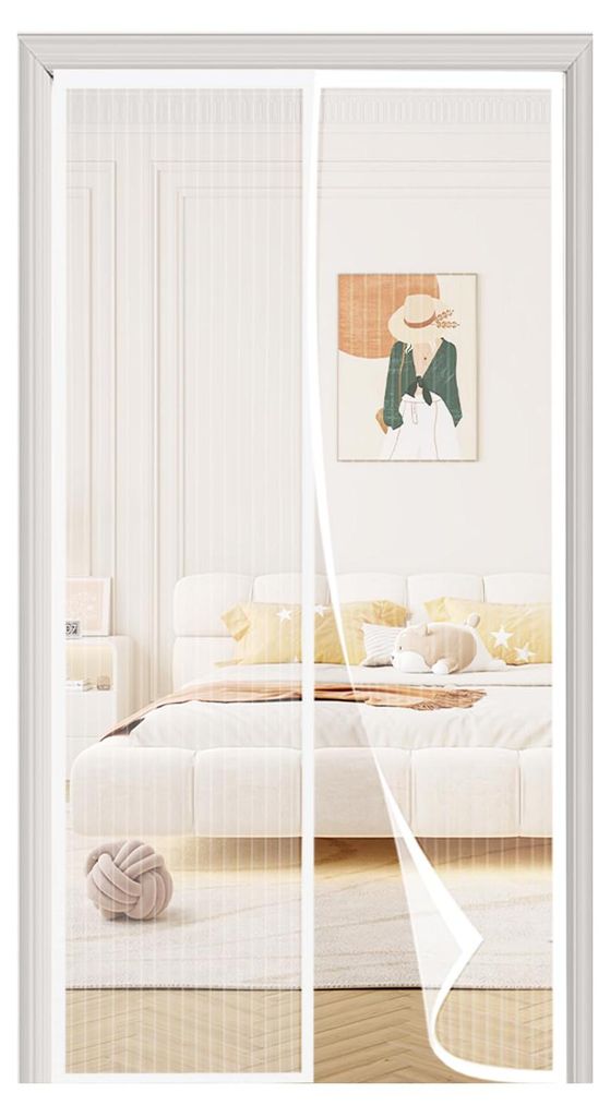 Vliegenhor voor deur, 80x230 cm, met magneten Productafbeelding 