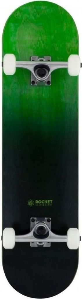 Rocket Skateboard - Double Dipped Black Green 8" Obrázek produktu 