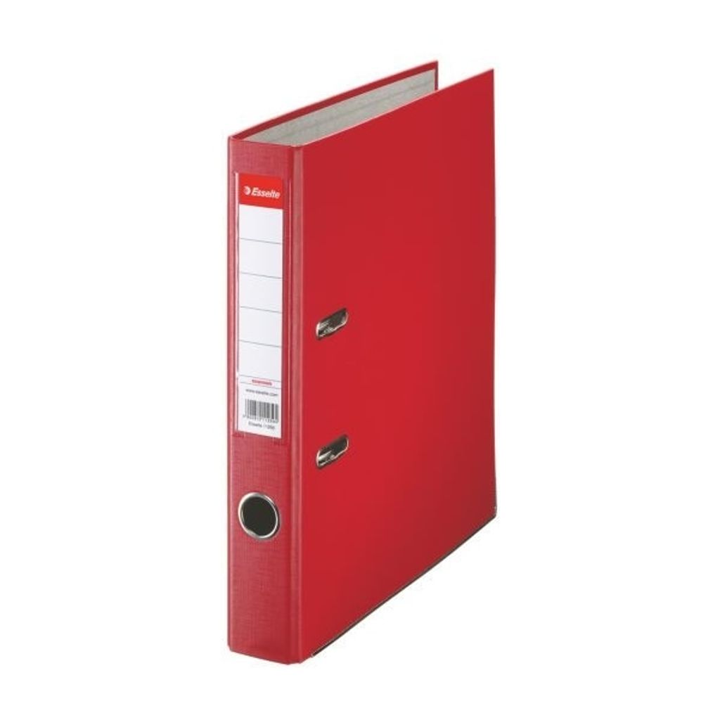 Cartella a leva A4 Esselte Economy, dorso 5 cm, rosso Immagine del prodotto 