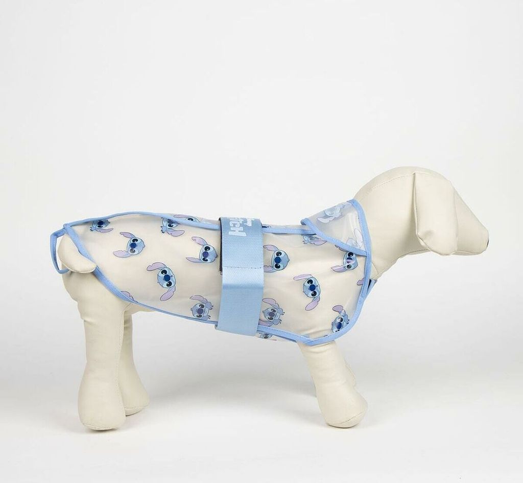 Regenmantel für Hunde Stitch Blau M | Kaufland.de