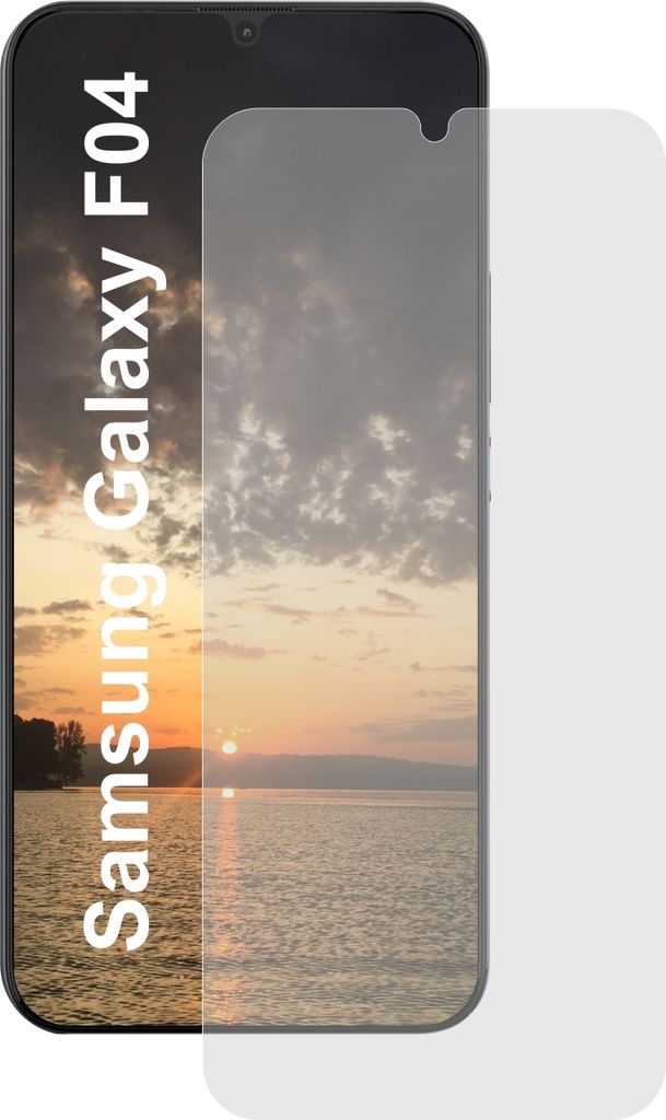 Samsung Galaxy F04 - 3x Panzerfolie kristallklar-Displayschutzfolie - Schutzfolie