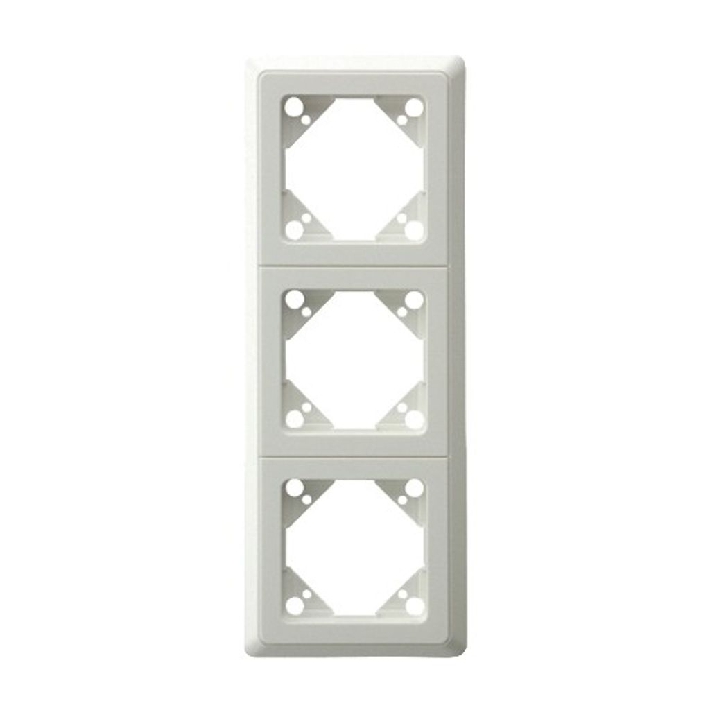 REV 3fach Abdeckung Rahmen PrimaLuxe Weiß 0511702992 Produktbild 