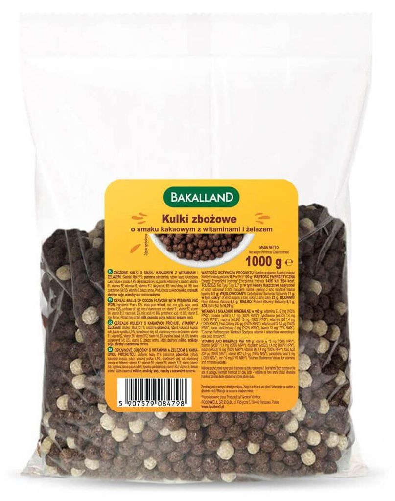 Bakalland Schokoladen-Vanille-Cornflakes 1 kg