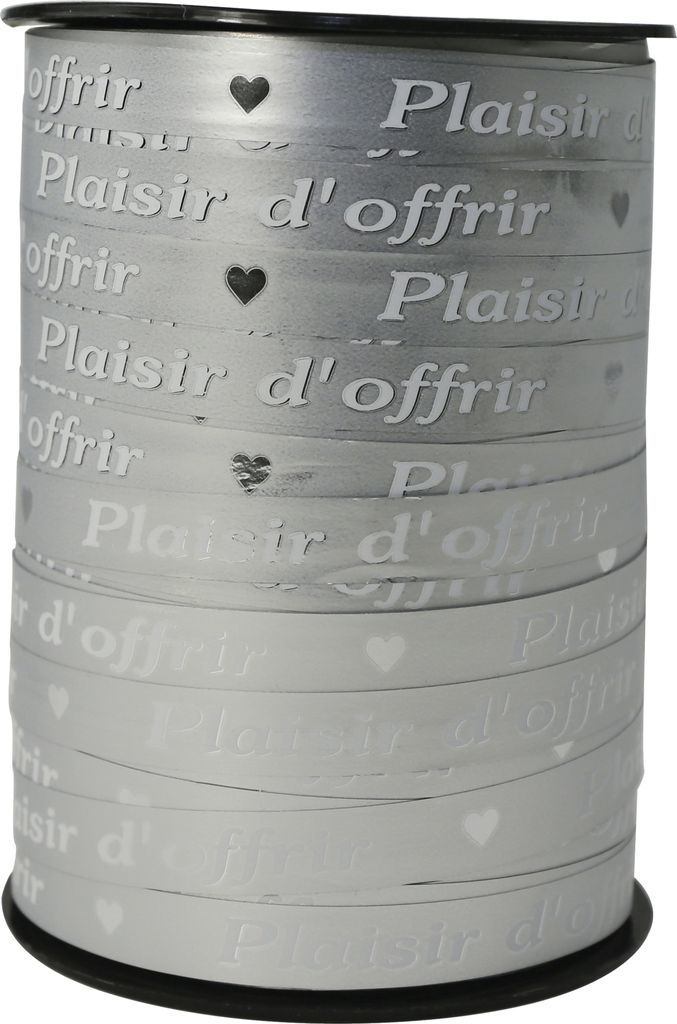 Clairefontaine Geschenkband 250mx10mm Beschriftung Plaisir d'offrir Gold 602175C