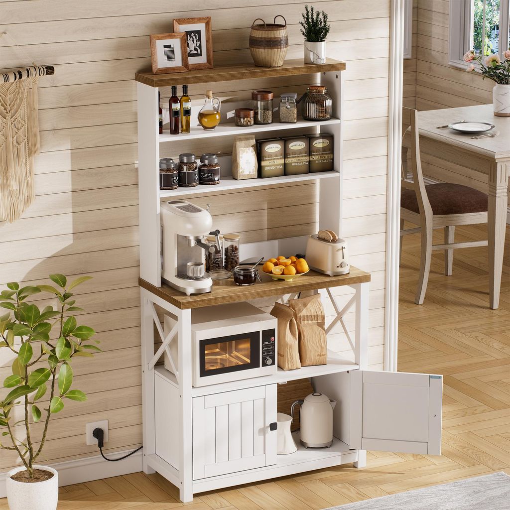 Küchenbuffet Küchenschrank Buffetschrank Hochschrank Großer Produktbild 