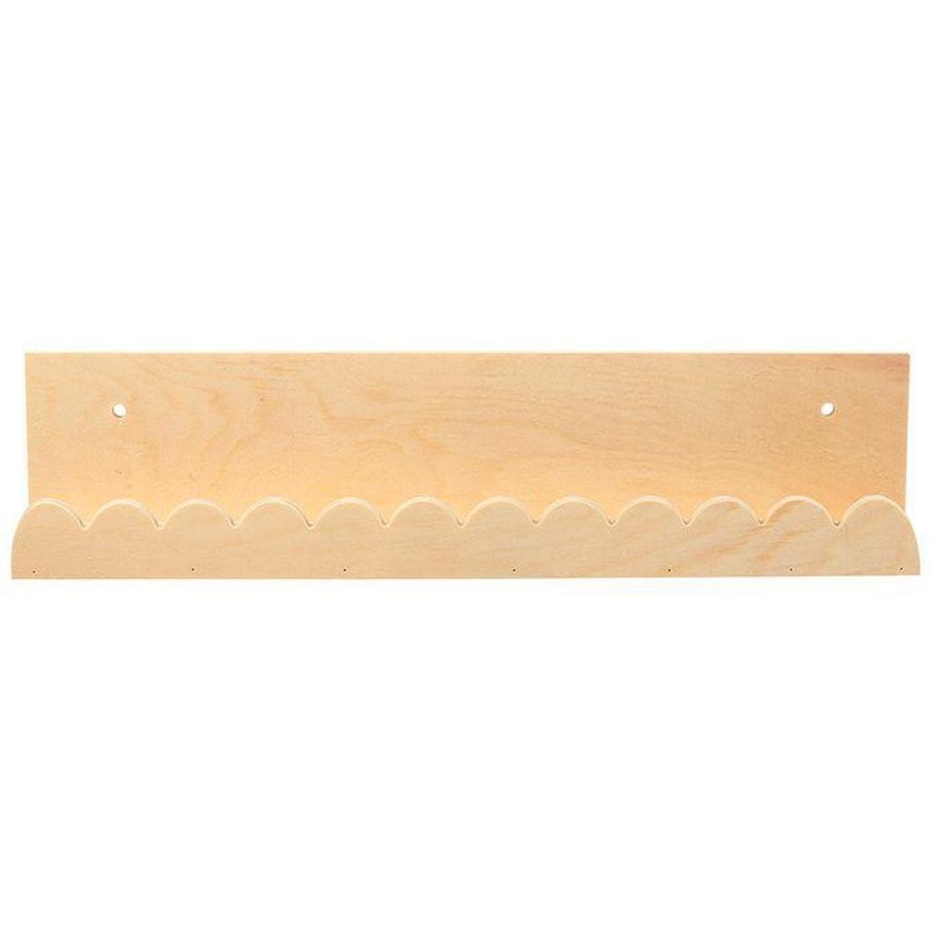Drevená nástenná polica 42 x 9 cm - Garland Obrázok produktu 