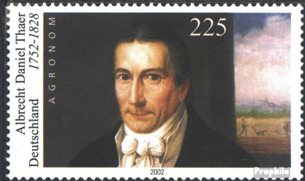 Briefmarken BRD (BR.Deutschland) 2002 Mi 2255II Produktbild 