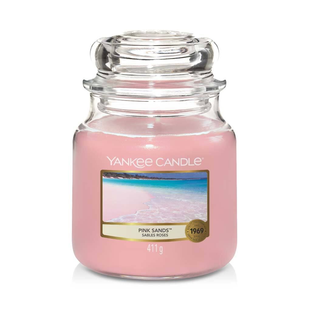 'YANKEE CANDLE Pink Sands™ ', Medium Jar (411g) Produktbild 