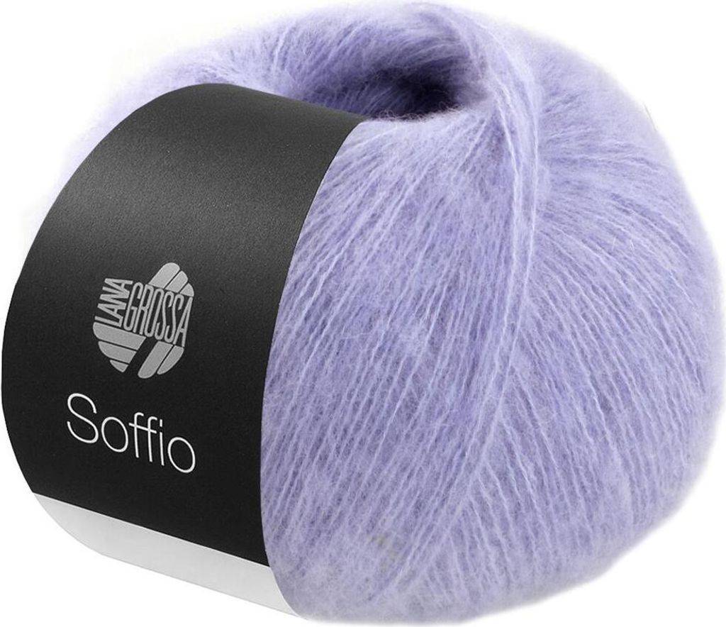Lana Grossa - Soffio 0011 veilchenblau Produktbild 