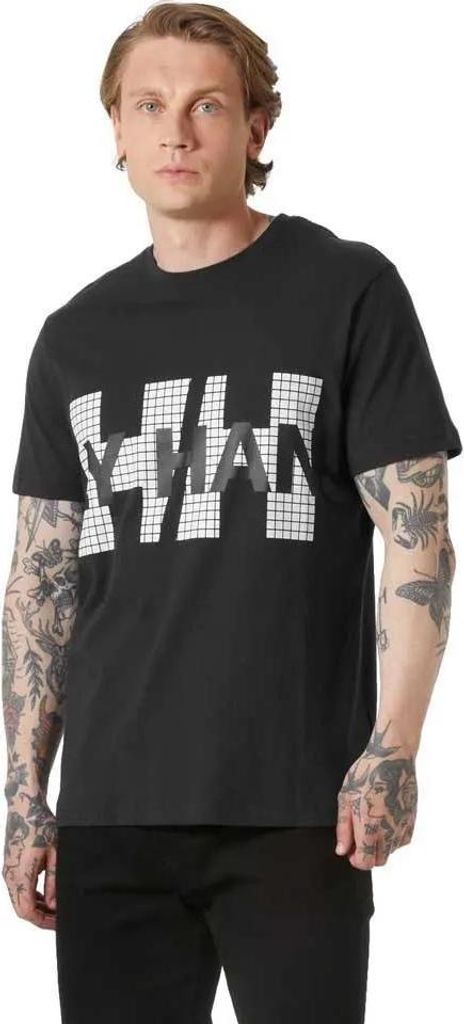 Helly Hansen Core Graphic T 2.0 Kurzarm-t-shirt Schwarz S Herren Schwarz S