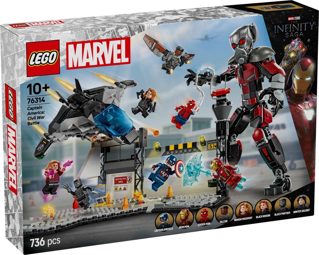 LEGO Marvel: Captain America: Civil War Actiegevecht - Productafbeelding 