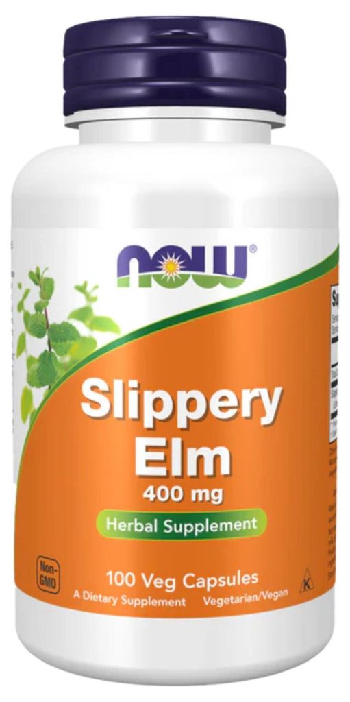 NOW Foods Nahrungsergänzungsmittel Slippery Elm, BI3791 Produktbild 