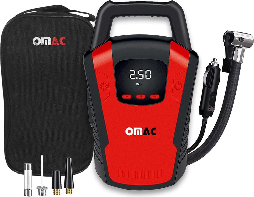 OMAC Gonfleur Pneu Pompe à Air Électrique pour Vélo Image du produit 