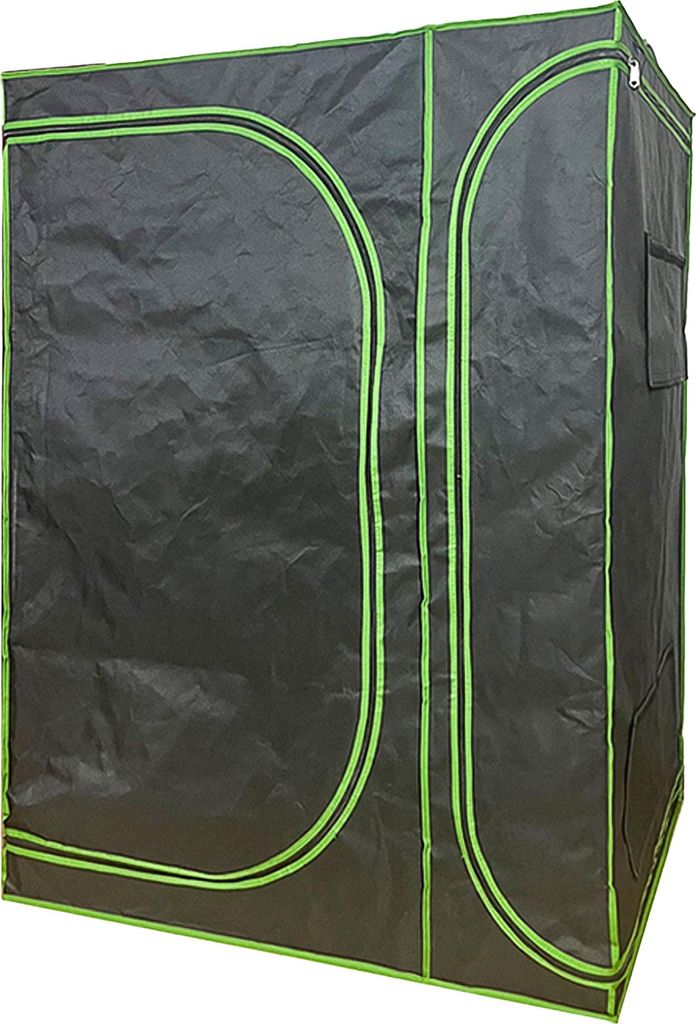 Grow Box Grow Zelt für Pflanzen Gewächshaus Garten Anzucht Gemüse Kräuter Schrank Indoor 120 x 90 x 145 cm Blumen klein Tomaten Hydro Green Kin...