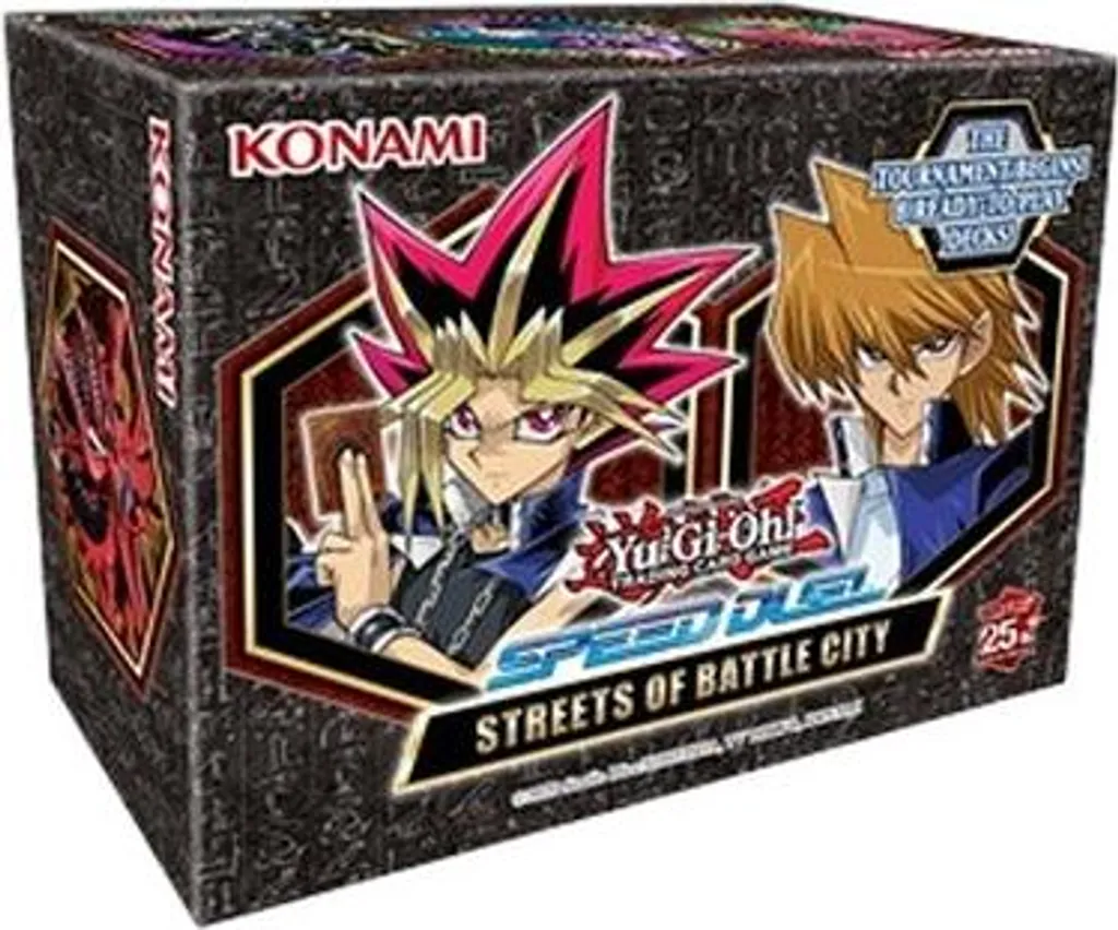 Speed Duel Streets of Battle City Box : 8 Decks et Cartes Secret Rare