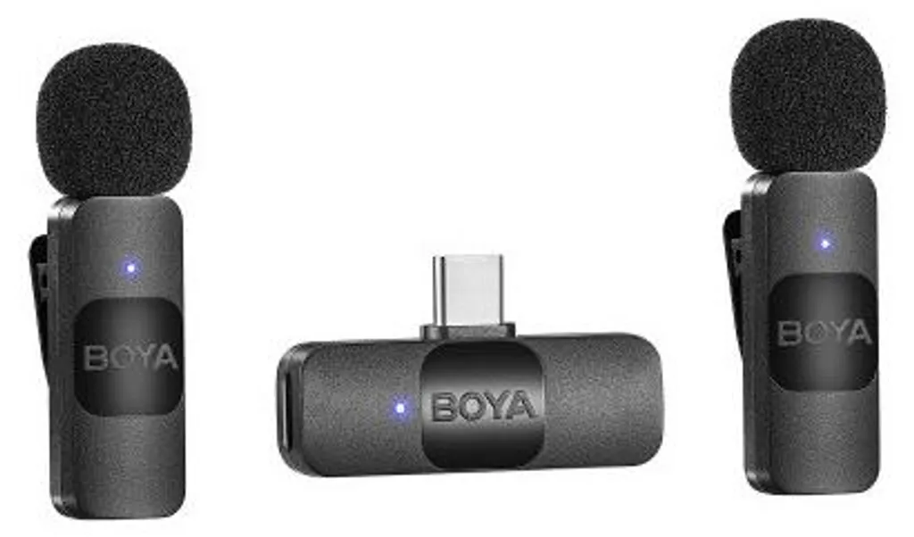Système sans fil BOYA BY-V20 idéal pour interviews et Vlogs sur Android