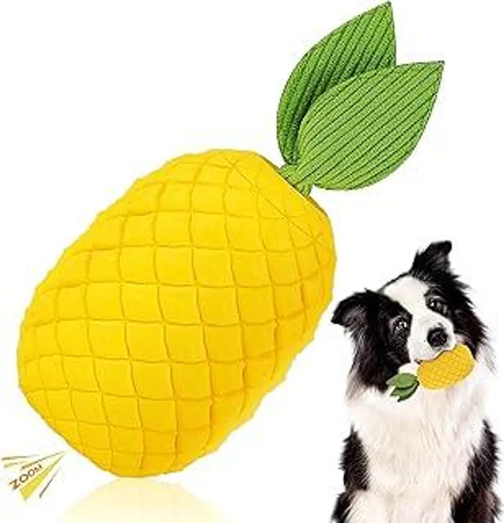 Giocattolo Cane Ananas Indistruttibile per Masticatori Aggressivi - Offerta