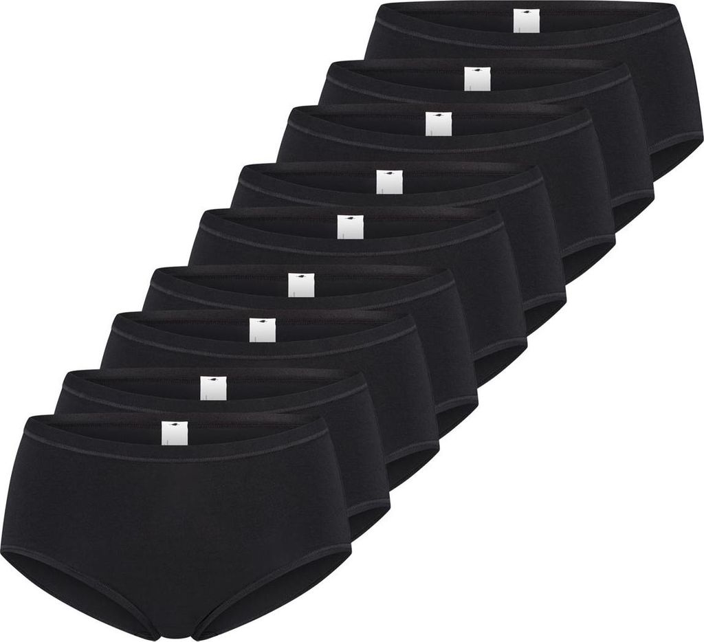 sloggi 9er Pack GO Daily Baumwolle High Waist Panty High Waist Panty aus natürlichen Materialien, Moderne Schnittformen, Perfekt auf die Oberteile...