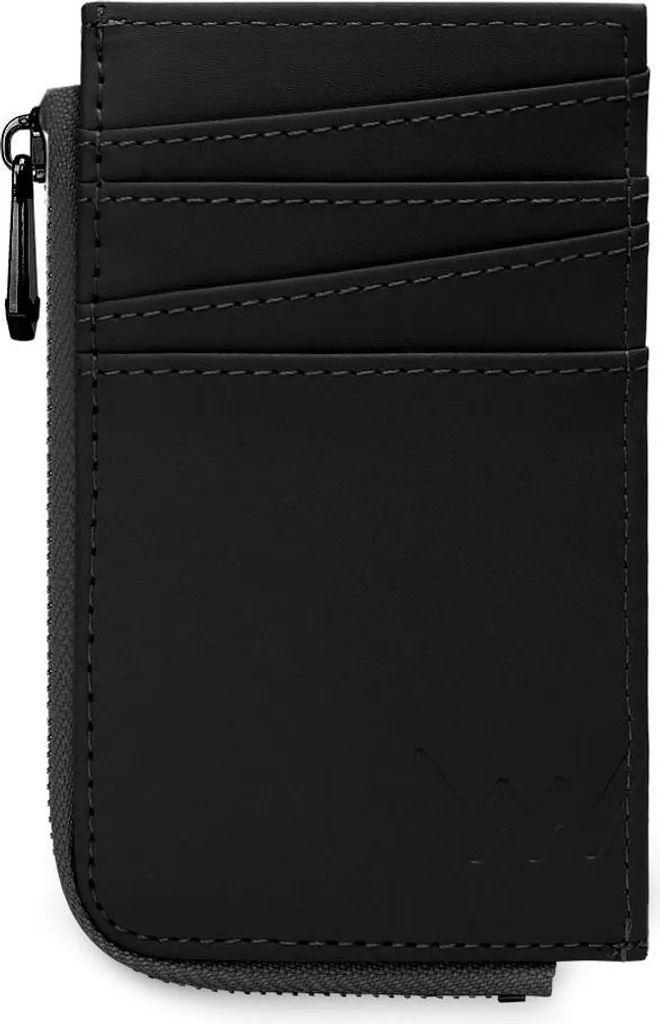 Vuch Portefeuille femme Helia Noir - Grand compagnon chic et universel