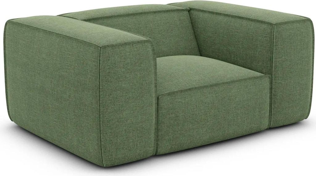 Strukturstoff Sessel Arelia Grün
