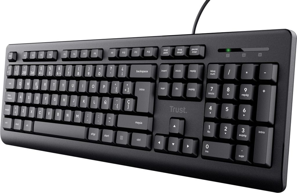Trust Taro Kabelgebundene Tastatur, Deutsches QWERTZ Produktbild 