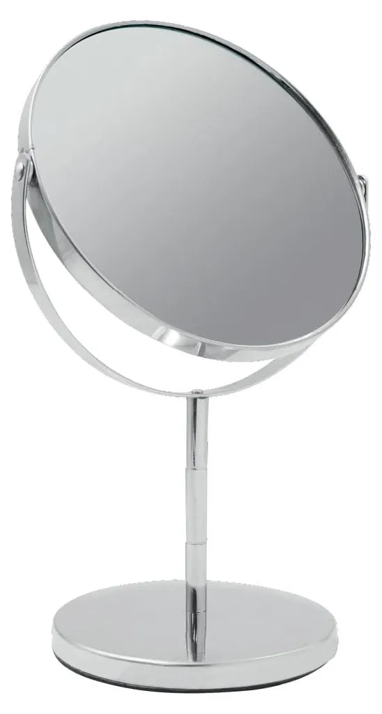 Miroir de maquillage pour chambre et salle de bains rotatif double face