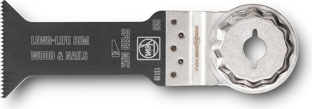 FEIN E-Cut Long-Life-Sägeblatt, Länge 78 mm, Breite 42 mm, VE 3 St, Aufnahme SLM