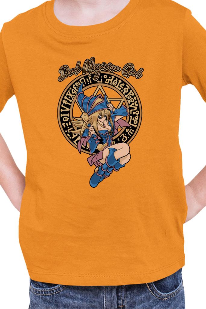 Kinder T-Shirt Japan Manga Anime Comics Yu Gi 025, / Orange