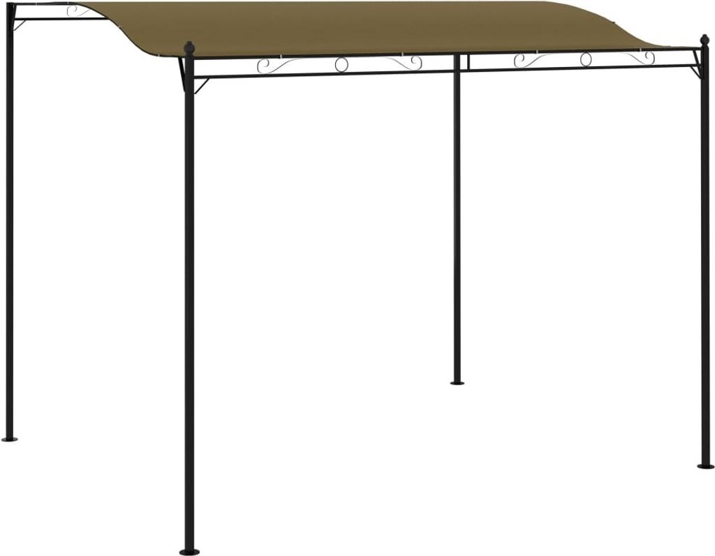 Pavillon 3x2,4 m Taupe 180 g/m²