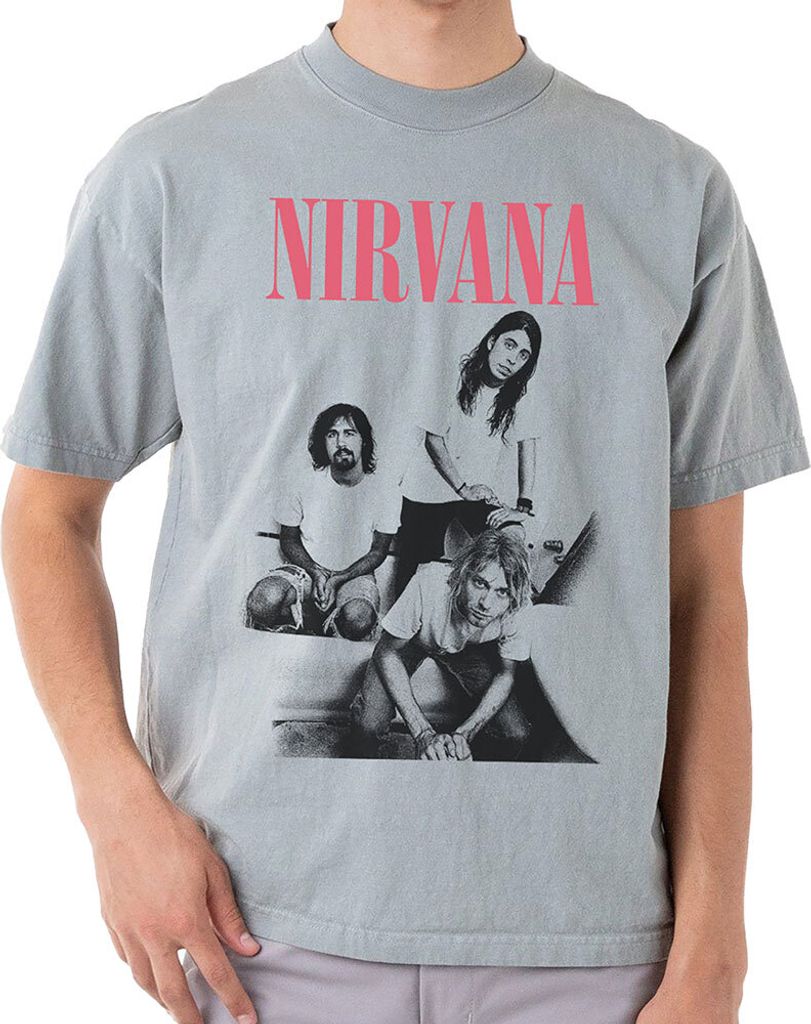 Nirvana Bathroom Photo Grey S T-Shirt