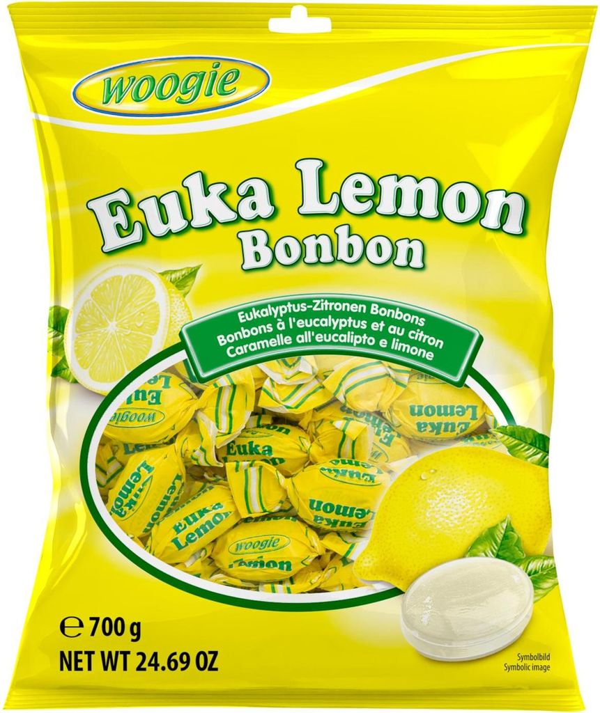 Woogie Bonbons Euka Lemon 700g Produktbild 