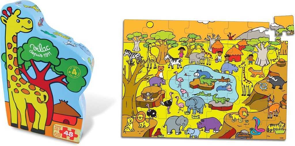 Vilac Holzpuzzle Savannah