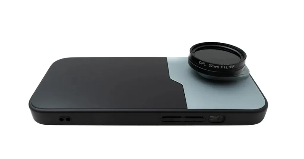 Filtro CPL 37mm SYSTEM-S per iPhone 15: Foto professionali senza riflessi