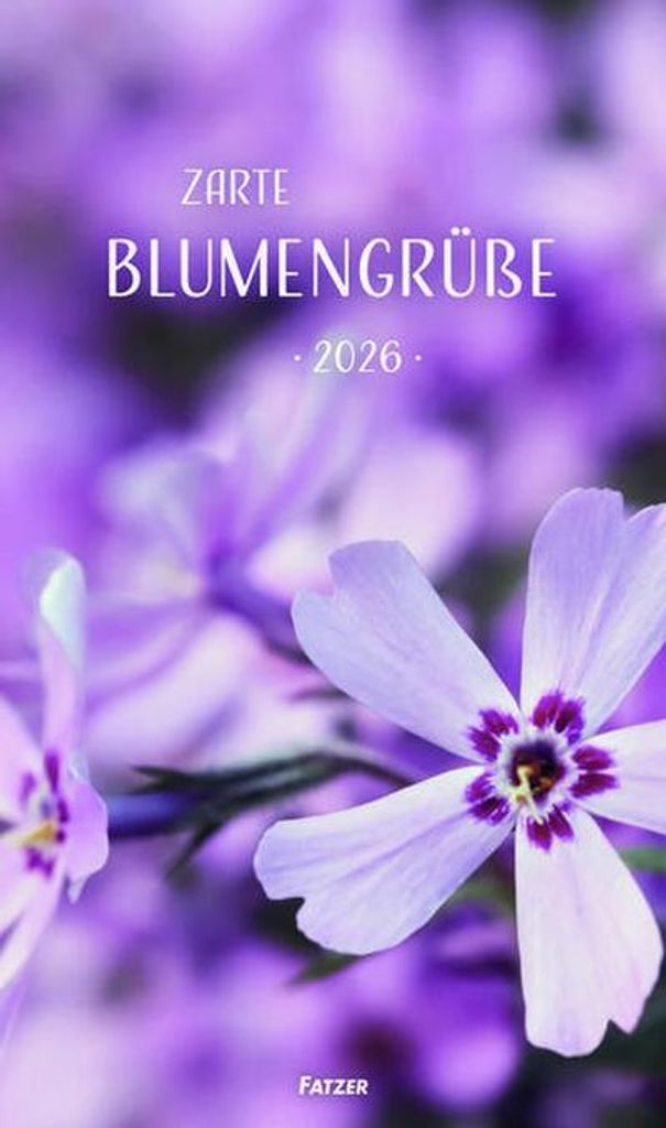 Kalender 2026 Blumengrüße mit mutmachenden Bibelworten Spiralbindung