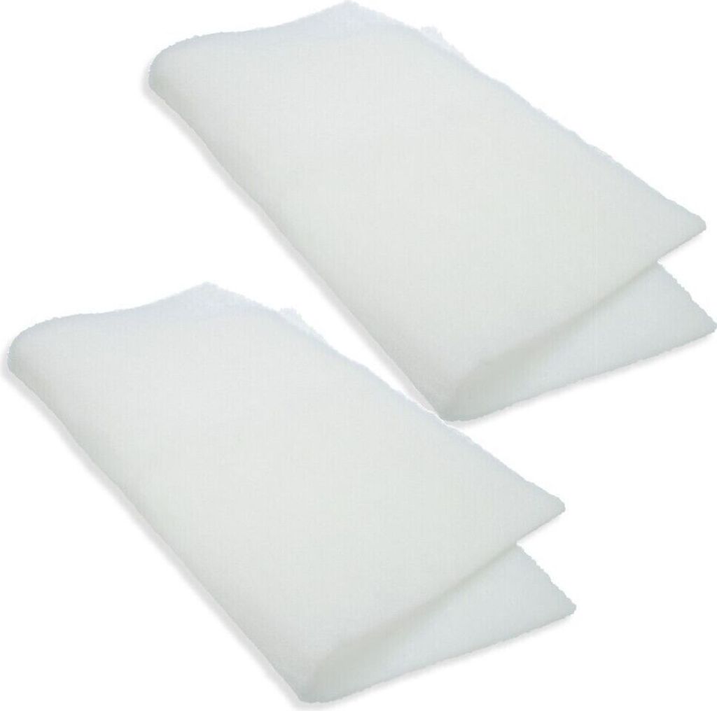 2x Universal-Vlies-Fettfilter 60x50 cm für Dunstabzugshaube Produktbild 
