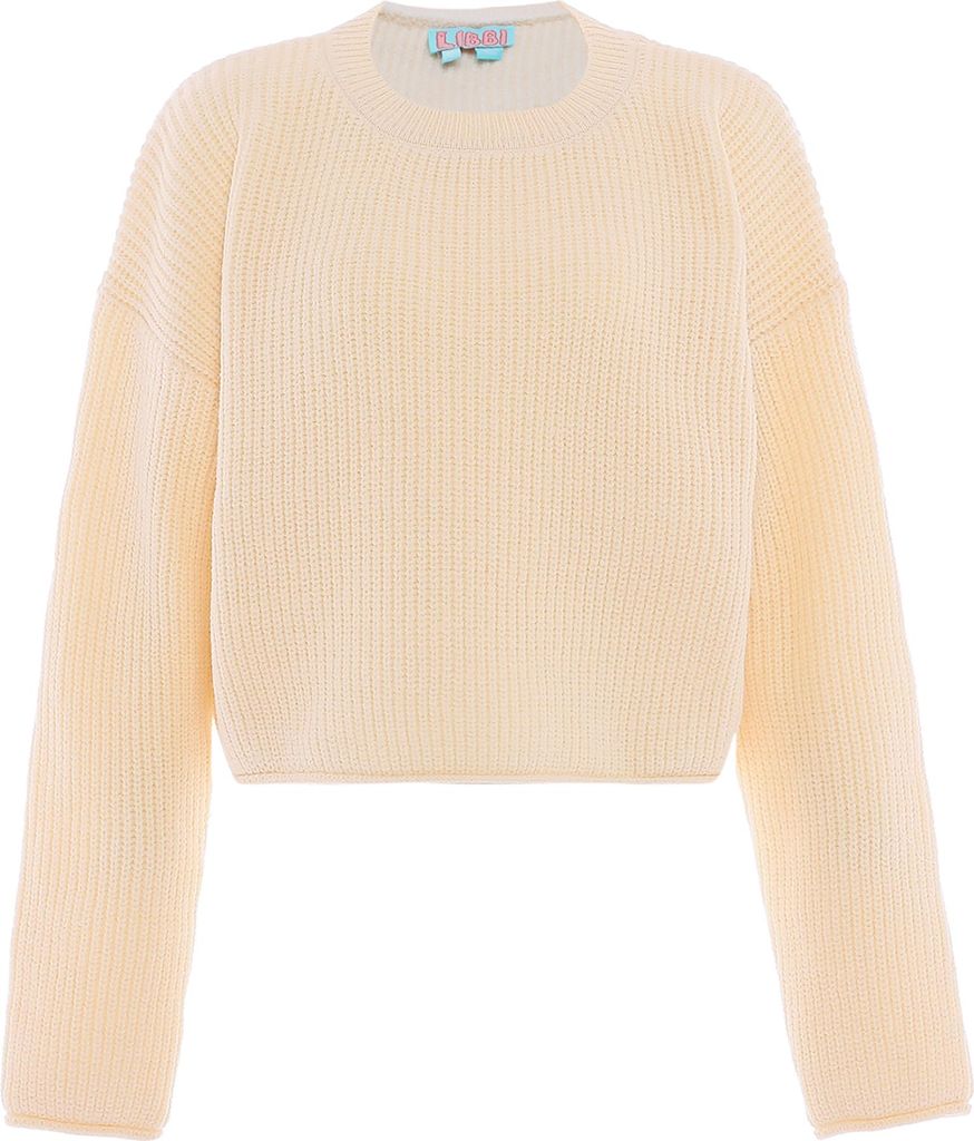 LIBBI damen pullover - wollweiss, XL/XXL