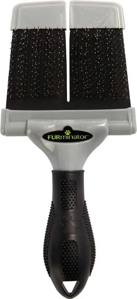 Brosse pour chien à poils frisés idéal pour caniches et gros chats