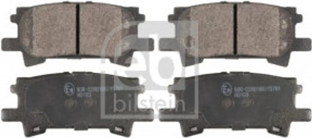 Plaquettes de frein haute performance FEBI 116334 pour Lexus RX 0446648030