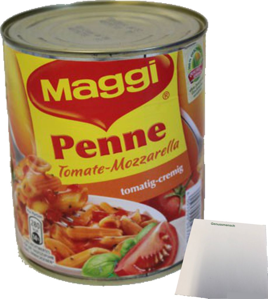 Maggi Penne Tomate Mozzarella (800g Dose) + usy Block