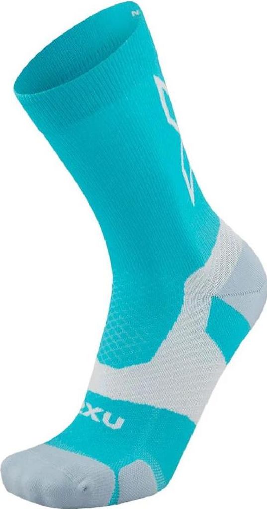 2xu Vectr Light Cushion Crew Lange Socken Blau EU 38-41 1/2 Herren,Damen Blau EU 38-41 1/2