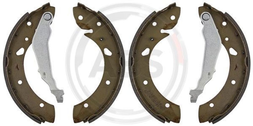 A.B.S. Bremsbackensatz Trommelbremse Hinten für HONDA Accord VI Limousine (CK, CG, CH, CF8) 228mm 9076