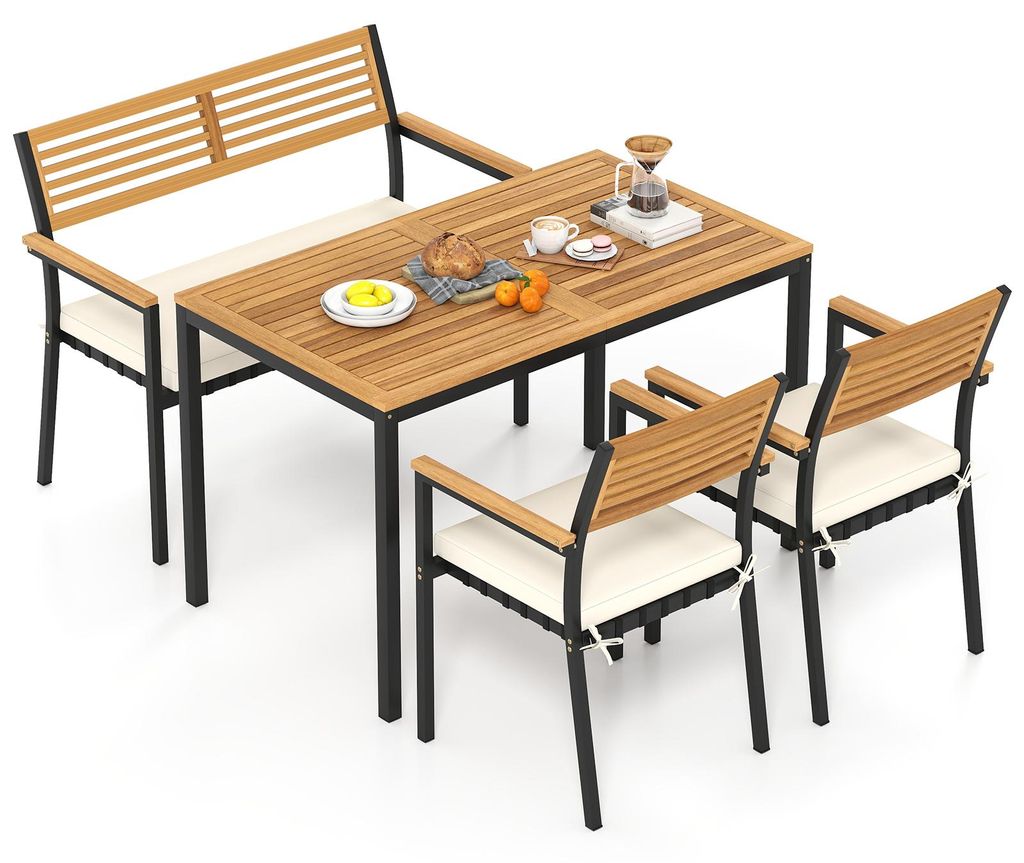 Ensemble de mobilier de jardin COSTWAY, comprenant des Image du produit 