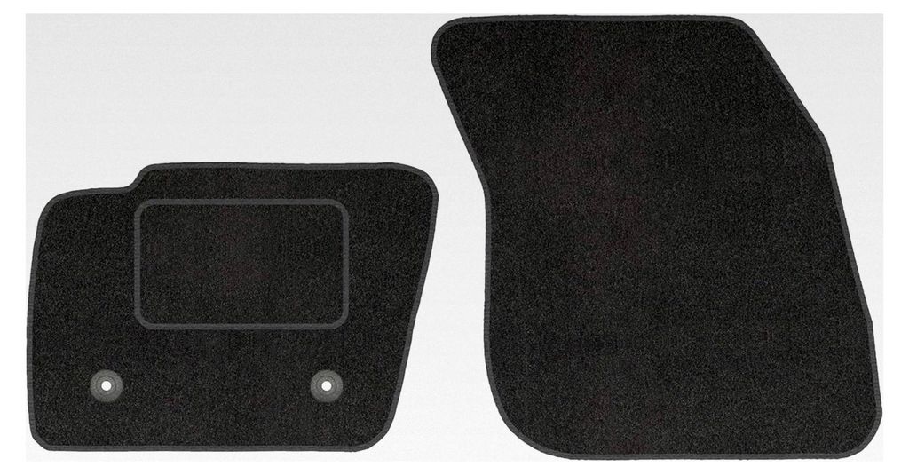 Vorne Velour Fußmatten Set für Ford Mondeo MK5 - Passgenau