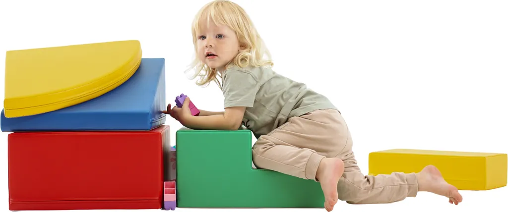 Modules de jeu souples pour parcours d'éveil bébé IGLU Soft Play - 4 PIÈCES - 11