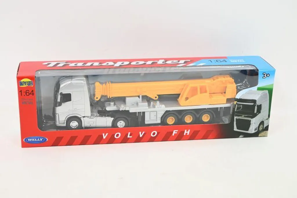 Camion Volvo FH Welly 1:64 tracteur miniature modèle 58055 80551